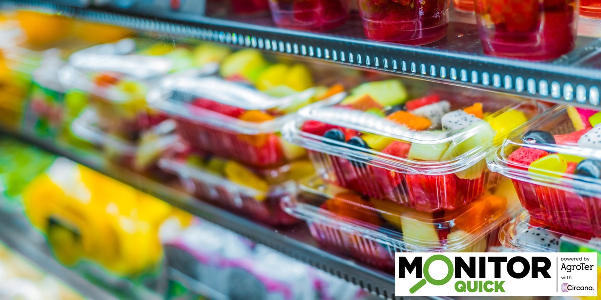 La frutta pronta accelera a giugno: volumi in crescita del 23%